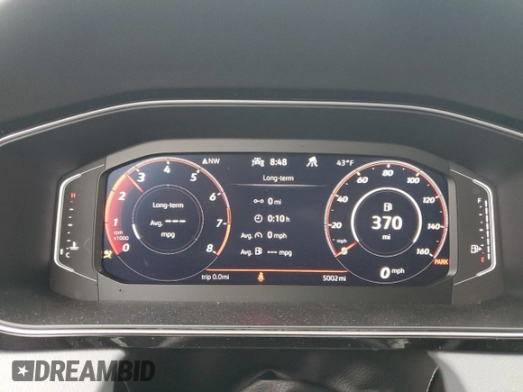 2025 Volkswagen Jetta GLI Autobahn with VIN 3VW1T7BU7SM013247, listed as a Copart auction lot 49637785 with 5,002 mi miles and Salvage Title. Bid and sale history available at DreamBid. Image 9.