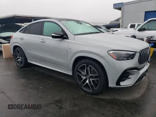 2024 Mercedes-Benz GLE 53 AMG with VIN 4JGFD6BB4RB249768, listed as a Copart auction lot 72253274 with 85 mi miles and Salvage title. Bid and sale history available at DreamBid. Image 4.
