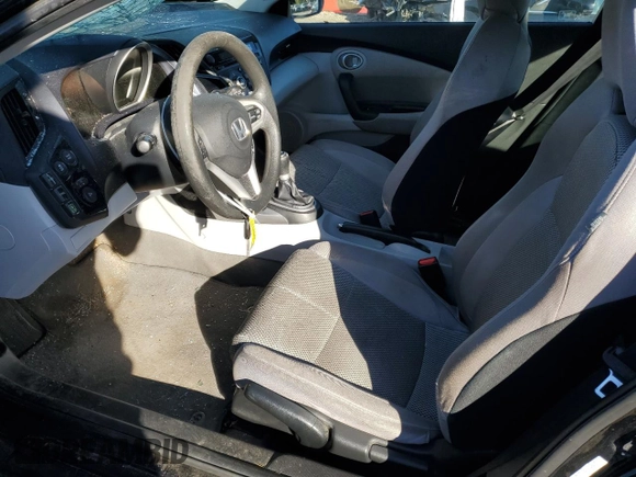 2011 Honda CR-Z with VIN JHMZF1C42BS001926, listed as a Copart auction lot 75164534 with 191,173 mi miles and Clean Title. Bid and sale history available at carsss.com. Image 7.