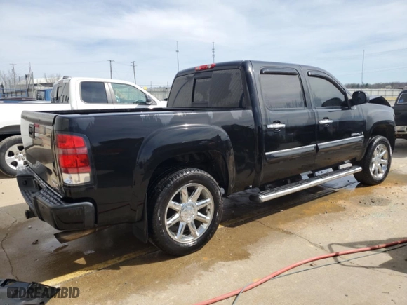 2008 GMC Sierra Denali with VIN 2GTEK638881163483, listed as a Copart auction lot 49830245 with 144,296 mi miles and Salvage Title. Bid and sale history available at carsss.com. Image 3.