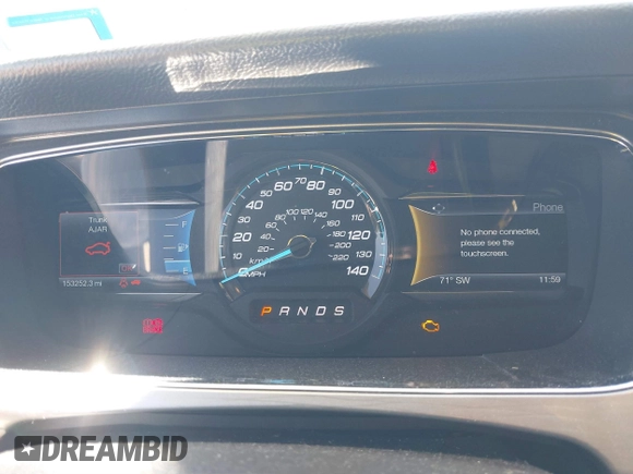 2015 Ford Taurus SEL with VIN 1FAHP2E84FG177553, listed as a IAAI auction lot 41753755 with 153,252 mi miles and . Bid and sale history available at carsss.com. Image 7.