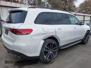 2021 Mercedes-Benz GLS 580 with VIN 4JGFF8GEXMA445382, listed as a IAAI auction lot 40991874 with 51,955 mi miles and . Bid and sale history available at DreamBid. Image 6.