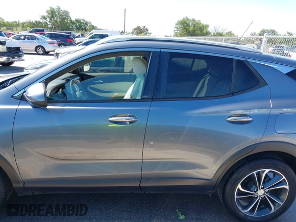 2020 Buick Encore GX Essence with VIN KL4MMFS23LB089458, listed as a IAAI auction lot 42205219 with 26,861 mi miles and . Bid and sale history available at DreamBid. Image 14.