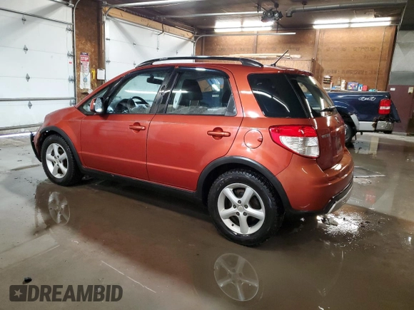 2007 Suzuki SX4 with VIN JS2YB413675111054, listed as a Copart auction lot 86679914 with 118,687 mi miles and Salvage Title. Bid and sale history available at carsss.com. Image 2.