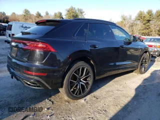 2019 Audi Q8 Premium Plus with VIN WA1EVAF14KD030993, listed as a Copart auction lot 39435663 with 57,547 mi miles. Bid and sale history available at carsss.com. Image 3.