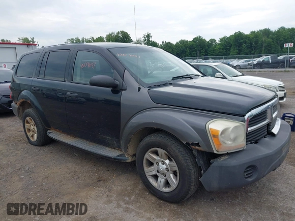 2005 Dodge Durango SXT with VIN 1D4HB38N05F503212, listed as a IAAI auction lot 42614051 with 192,155 mi miles and . Bid and sale history available at DreamBid. Image 1.