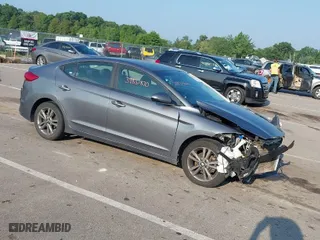 2018 Hyundai Elantra SEL with VIN 5NPD84LF6JH397784, listed as a IAAI auction lot 39831870 with 146,117 mi miles. Bid and sale history available at carsss.com. Image 1.