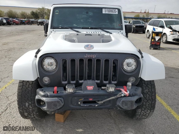 2017 Jeep Wrangler Unlimited Rubicon with VIN 1C4BJWFG8HL620120, listed as a Copart auction lot 51508635 with 82,901 mi miles and Salvage Title. Bid and sale history available at carsss.com. Image 5.