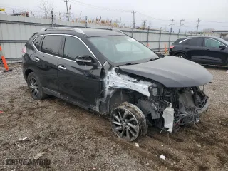 2015 Nissan Rogue S with VIN 5N1AT2MT3FC805473, listed as a Copart auction lot 50402315 with 0 mi miles and Salvage Title. Bid and sale history available at carsss.com. Image 4.