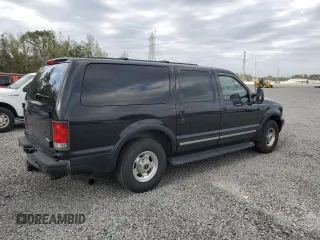 2003 Ford Excursion Limited z VIN 1FMNU42P13EC24120, wystawiony jako Copart lot #48163895 z przebiegiem 357 362 mil mil oraz Czysty tytuł • Clean title. Historia ofert i sprzedaży dostępna na DreamBid. Obrazek 3.