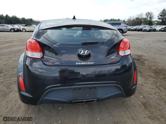 2015 Hyundai Veloster with VIN KMHTC6ADXFU219599, listed as a Copart auction lot 50993295 with 0 mi miles and Clean Title. Bid and sale history available at carsss.com. Image 6.