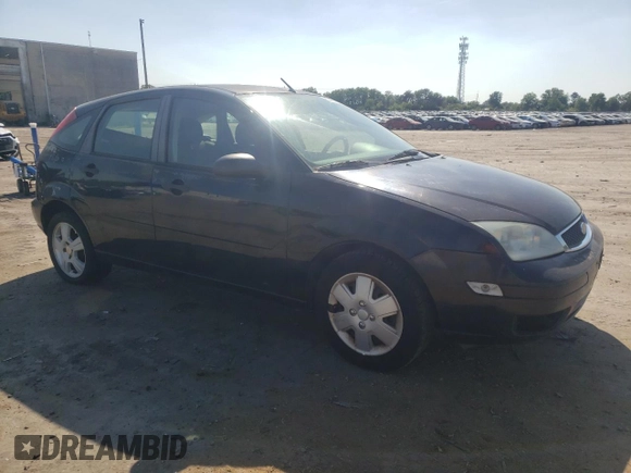 2007 Ford Focus S with VIN 1FAFP37N87W241746, listed as a Copart auction lot 78932144 with 206,746 mi miles and Salvage Title. Bid and sale history available at carsss.com. Image 4.
