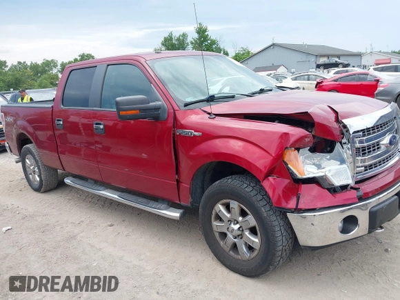 2013 Ford F-150 XL with VIN 1FTFW1EF3DKE15271, listed as a IAAI auction lot 42720294 with 230,822 mi miles and . Bid and sale history available at DreamBid. Image 13.