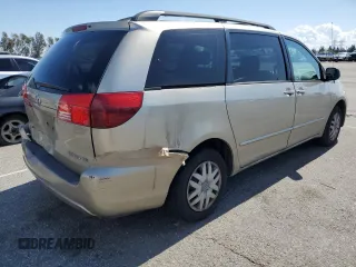 2004 Toyota Sienna CE with VIN 5TDZA23C24S003958, listed as a Copart auction lot 47366395 with 267,740 mi miles and Salvage Title. Bid and sale history available at carsss.com. Image 3.