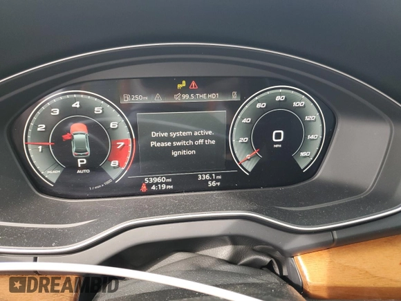 2021 Audi Q5 Premium Plus z VIN WA1BAAFY9M2068049, wystawiony jako Copart lot #56390505 z przebiegiem 53 960 mil mil oraz Szkoda całkowita • Salvage title. Historia ofert i sprzedaży dostępna na DreamBid. Obrazek 9.