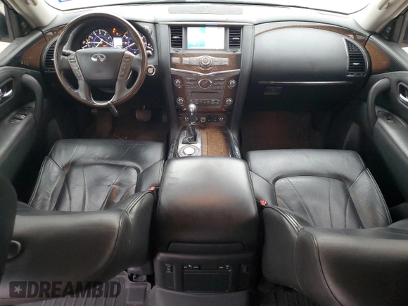 2014 Infiniti QX80 with VIN JN8AZ2NF5E9554886, listed as a Copart auction lot 78691984 with 146,851 mi miles and Salvage Title. Bid and sale history available at carsss.com. Image 8.