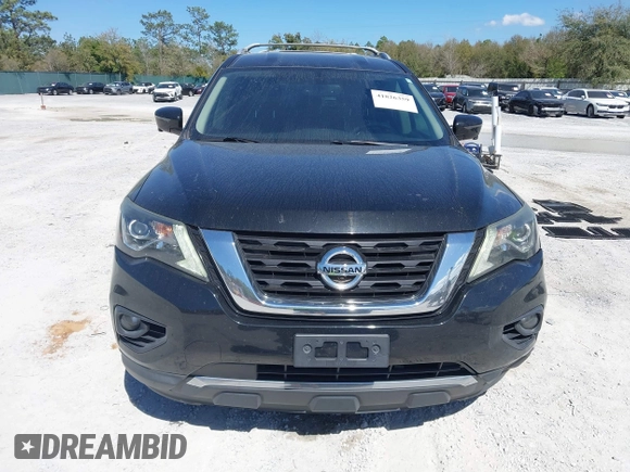 2017 Nissan Pathfinder S z VIN 5N1DR2MN8HC613384, wystawiony jako IAAI lot #41826359 z przebiegiem 138 960 mil mil oraz . Historia ofert i sprzedaży dostępna na DreamBid. Obrazek 12.