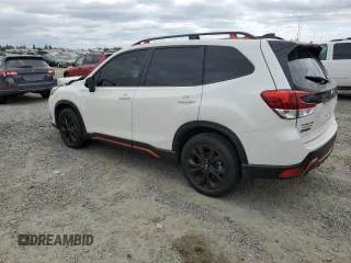 2024 Subaru Forester Special Sports with VIN JF2SKAGC5RH416151, listed as a Copart auction lot 53538145 with 21,665 mi miles and Salvage title. Bid and sale history available at DreamBid. Image 2.