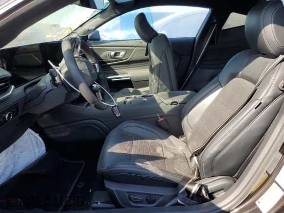 2024 Ford Mustang EcoBoost with VIN 1FA6P8TH6R5130831, listed as a Copart auction lot 75102194 with 884 mi miles and Salvage Title. Bid and sale history available at DreamBid. Image 7.