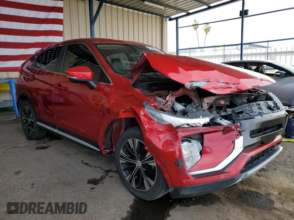 2019 Mitsubishi Eclipse Cross SE with VIN JA4AT5AA7KZ010100, listed as a Copart auction lot 55175695 with 92,046 mi miles and Clean title. Bid and sale history available at DreamBid. Image 4.