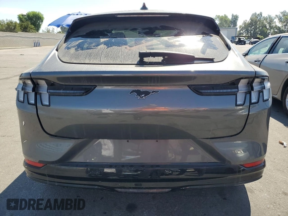 2023 Ford Mustang Mach-E Premium with VIN 3FMTK3SU6PMA70663, listed as a Copart auction lot 63860925 with 21,103 mi miles and Salvage title. Bid and sale history available at DreamBid. Image 6.