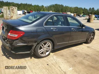 2012 Mercedes-Benz C 250 Sport with VIN WDDGF4HB0CR234798, listed as a Copart auction lot 53260695 with 91,731 mi miles and Salvage Title. Bid and sale history available at DreamBid. Image 3.