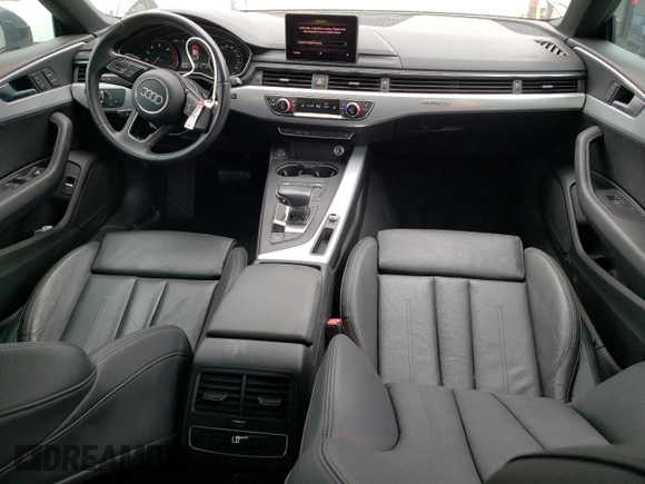 2018 Audi A5 Sportback Premium with VIN WAUDNCF52JA016930, listed as a Copart auction lot 65779724 with 66,070 mi miles and Salvage Title. Bid and sale history available at carsss.com. Image 8.