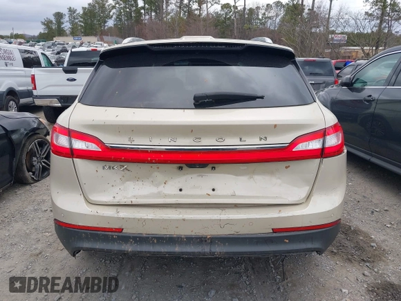 2016 Lincoln MKX Select with VIN 2LMTJ6KR7GBL47486, listed as a IAAI auction lot 41515610 with 135,291 mi miles and . Bid and sale history available at DreamBid. Image 16.