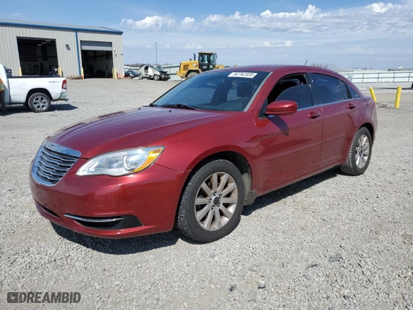 2013 Chrysler 200 Touring with VIN 1C3CCBBB0DN603932, listed as a Copart auction lot 50792335 with 81,767 mi miles and Salvage Title. Bid and sale history available at carsss.com. Image 1.