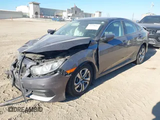 2016 Honda Civic Sedan LX with VIN 2HGFC2F55GH546980, listed as a IAAI auction lot 41378567 with 145,091 mi miles. Bid and sale history available at carsss.com. Image 18.
