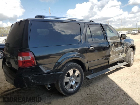 2010 Ford Expedition Max Limited with VIN 1FMJK1K56AEB67119, listed as a Copart auction lot 76674694 with 90,774 mi miles and Salvage Title. Bid and sale history available at DreamBid. Image 3.