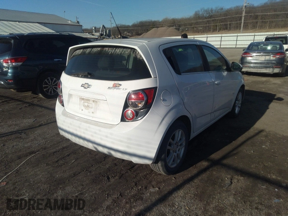 2014 Chevrolet Sonic LT with VIN 1G1JC6SH6E4172219, listed as a IAAI auction lot 41771776 with 71,054 mi miles. Bid and sale history available at carsss.com. Image 4.