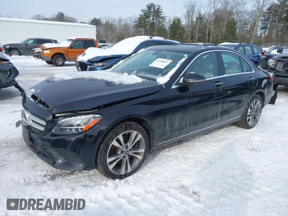 2021 Mercedes-Benz C 300 with VIN W1KWF8EB0MR630870, listed as a IAAI auction lot 41548817 with 54,230 mi miles and . Bid and sale history available at DreamBid. Image 17.
