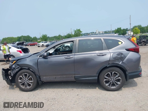 2020 Honda CR-V EX с VIN 2HKRW2H57LH670959, выставлен на аукционе IAAI как лот 42483902 с пробегом Не указан миль и . История ставок и продаж доступна на DreamBid. Изображение 15.