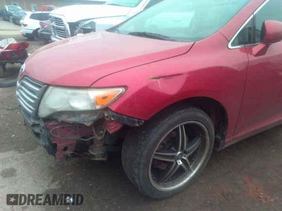 2012 Toyota Venza LE with VIN 4T3ZA3BB7CU057655, listed as a IAAI auction lot 41686621 with 190,759 mi miles and . Bid and sale history available at DreamBid. Image 6.