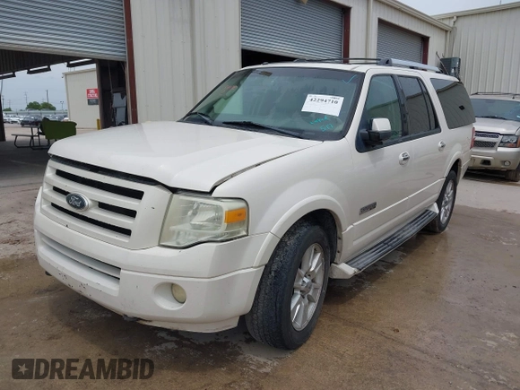 2007 Ford Expedition Max Limited z VIN 1FMFK20557LA05131, wystawiony jako IAAI lot #42294710 z przebiegiem 307 152 mil mil oraz . Historia ofert i sprzedaży dostępna na DreamBid. Obrazek 2.