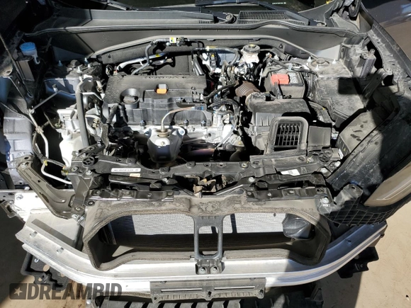 2025 Honda HR-V EX-L with VIN 3CZRZ1H71SM718252, listed as a Copart auction lot 47540315 with 14,066 mi miles and Salvage Title. Bid and sale history available at carsss.com. Image 12.