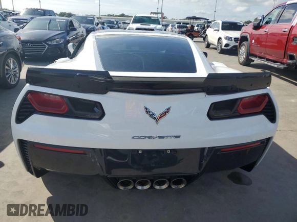 2019 Chevrolet Corvette Grand Sport 2LT with VIN 1G1YY2D76K5121242, listed as a Copart auction lot 74897434 with 0 mi miles and Non Repairable. Bid and sale history available at carsss.com. Image 6.