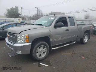 2012 Chevrolet Silverado 1500 LT with VIN 1GCRKSE75CZ213853, listed as a Copart auction lot 51237945 with 124,384 mi miles and Salvage Title. Bid and sale history available at carsss.com. Image 1.