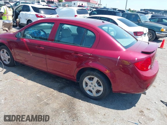 2008 Chevrolet Cobalt LT with VIN 1G1AL58F887212836, listed as a IAAI auction lot 42146500 with 91,794 mi miles and . Bid and sale history available at DreamBid. Image 3.