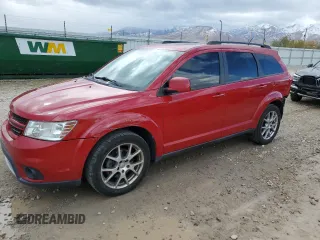 2013 Dodge Journey R/T with VIN 3C4PDDEG1DT595269, listed as a Copart auction lot 79164814 with 203,524 mi miles and Salvage title. Bid and sale history available at DreamBid. Image 1.