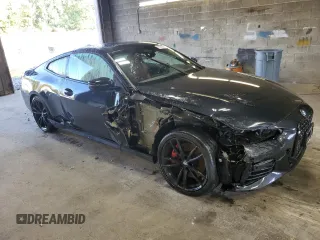 2023 BMW 4 Series M440i xDrive with VIN WBA13AR04PCL81619, listed as a Copart auction lot 70649904 with Not Provided miles and Salvage Title. Bid and sale history available at DreamBid. Image 4.