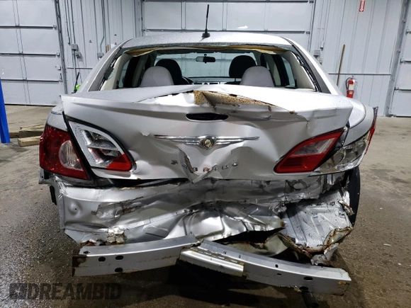2008 Chrysler Sebring LX with VIN 1C3LC46K38N181165, listed as a Copart auction lot 56936024 with 0 mi miles and Salvage Title. Bid and sale history available at carsss.com. Image 6.