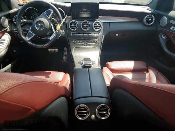 2016 Mercedes-Benz C 300 Luxury with VIN 55SWF4KB4GU101602, listed as a Copart auction lot 54063435 with 99,266 mi miles and Salvage Title. Bid and sale history available at carsss.com. Image 8.