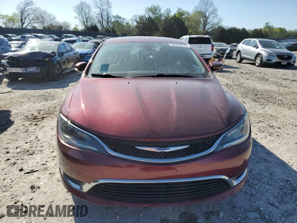 2016 Chrysler 200 Limited with VIN 1C3CCCAB1GN123619, listed as a Copart auction lot 52229015 with 88,008 mi miles and Salvage Title. Bid and sale history available at carsss.com. Image 5.