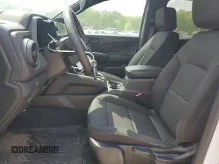2024 Chevrolet Colorado 2WD Work Truck with VIN 1GCPSBEK8R1109537, listed as a Copart auction lot 53754195 with 30,124 mi miles and Salvage Title. Bid and sale history available at DreamBid. Image 7.