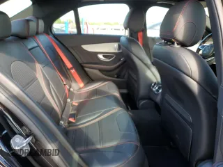 2018 Mercedes-Benz C 43 AMG with VIN 55SWF6EB9JU267340, listed as a Copart auction lot 55448435 with 80,303 mi miles and Clean Title. Bid and sale history available at carsss.com. Image 10.