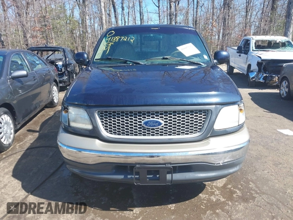 1999 Ford F-150 XL with VIN 2FTRX07L3XCA60067, listed as a IAAI auction lot 41887212 with 176,034 mi miles. Bid and sale history available at carsss.com. Image 12.