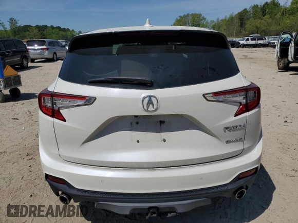 2019 Acura RDX Technology с VIN 5J8TC2H51KL000382, выставлен на аукционе Copart как лот 53300415 с пробегом 76 555 миль миль и Списание • Salvage title. История ставок и продаж доступна на DreamBid. Изображение 6.