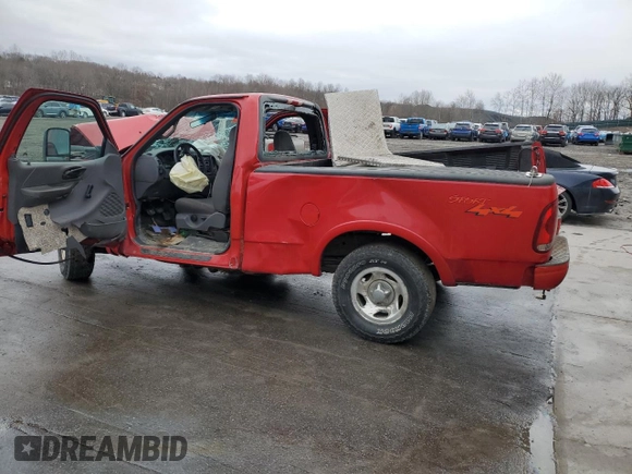 2000 Ford F-150 XL with VIN 1FTZF1825YNC04695, listed as a Copart auction lot 48895525 with Not provided miles and Salvage title. Bid and sale history available at DreamBid. Image 2.